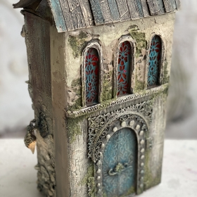 Онлайн-курс Светлый дом — домик из коробки своими руками