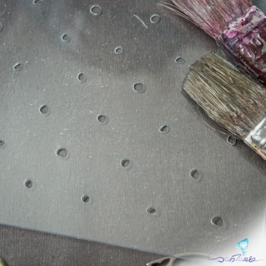 Трафарет - Мелкий горох Трафарет - Мелкий горох