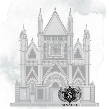 Трафарет - Собор Орвието